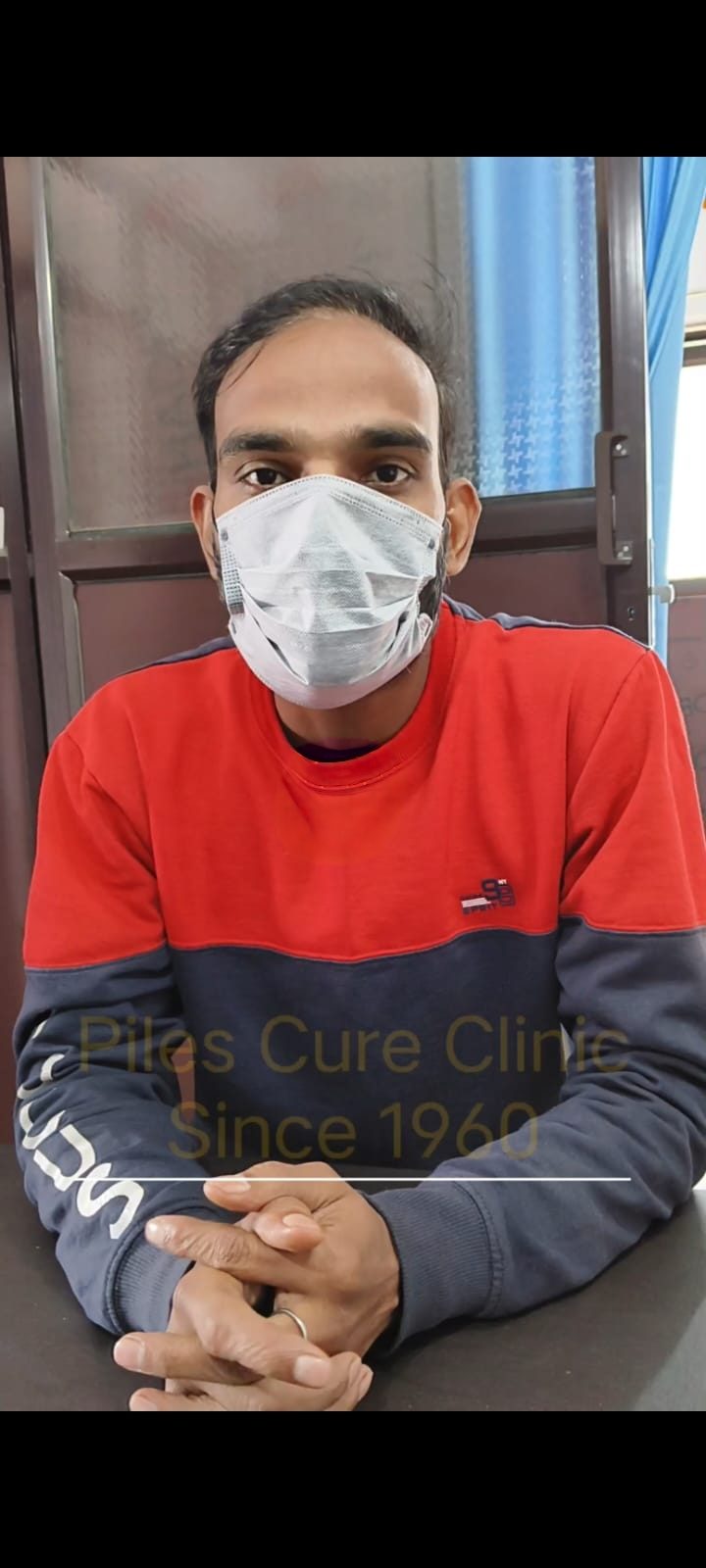 Patient at Sai Piles Clinic after piles treatment